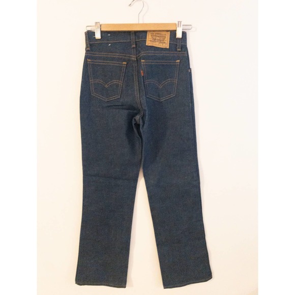 Vintage  Orange Tab Jeans 1970s Old Stock  316-0217.youth size 14 not women 27. - Picture 2 of 5